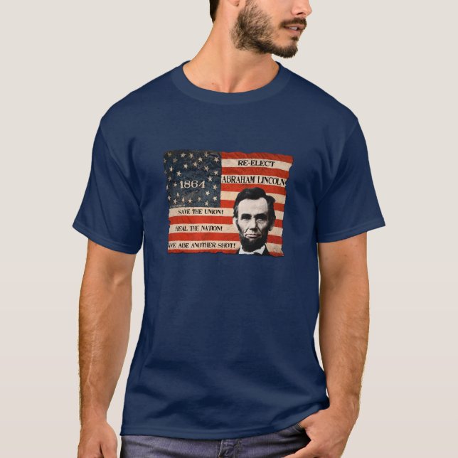 Le T-shirt des hommes de campagne de réélection (Devant)