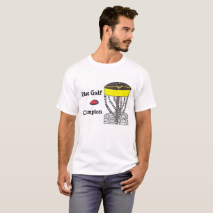 Le T-shirt des hommes de champion de golf de