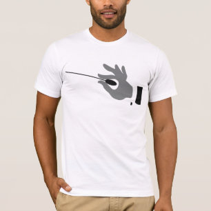 Le T-shirt des hommes de conducteur d'orchestre