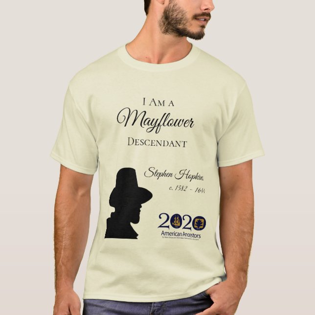 Le T-shirt des hommes de descendant de fleur (Devant)