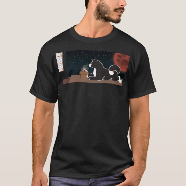 Le T-shirt des hommes de festival de MARS (Devant)