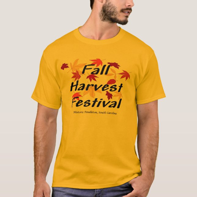 Le T-shirt des hommes de festival de récolte de (Devant)
