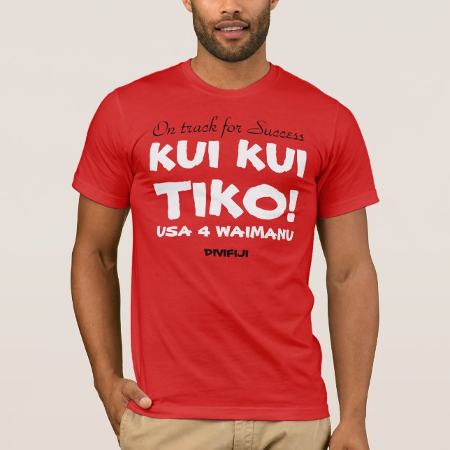 Le T-shirt des hommes de Kui Tiko (Devant)