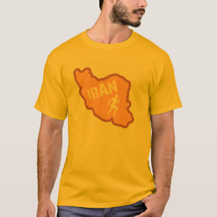 Le T-shirt des hommes de l'Iran