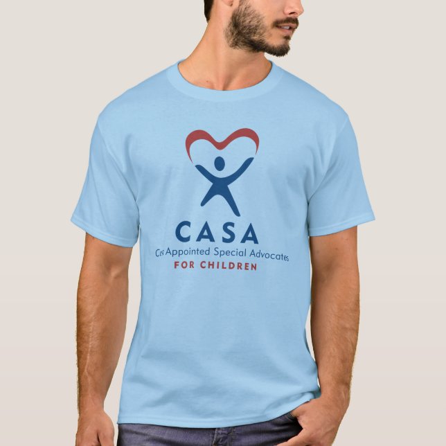 Le T-shirt des hommes de MAISON (bleu) (Devant)