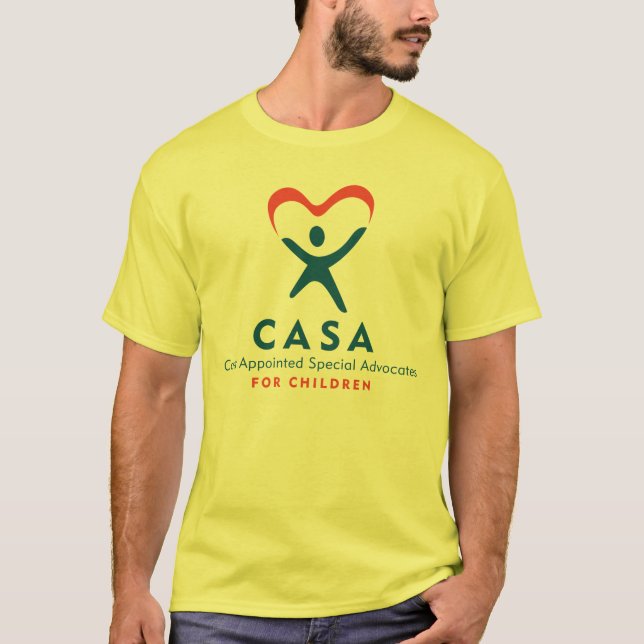 Le T-shirt des hommes de MAISON (jaune pâle) (Devant)