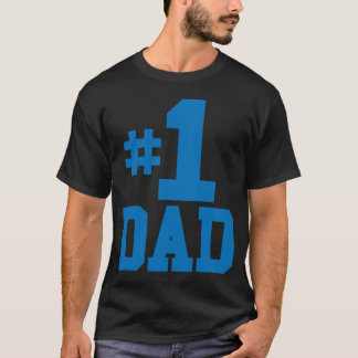 Le T-shirt des hommes de papa du numéro un