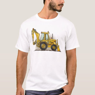 Le T-shirt des hommes de pelle rétro