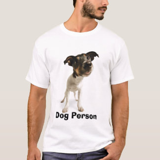 Le T-shirt des hommes de personne de chien