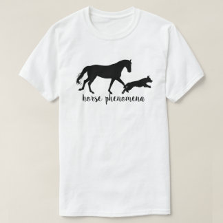 Le T-shirt des hommes de phénomènes de cheval