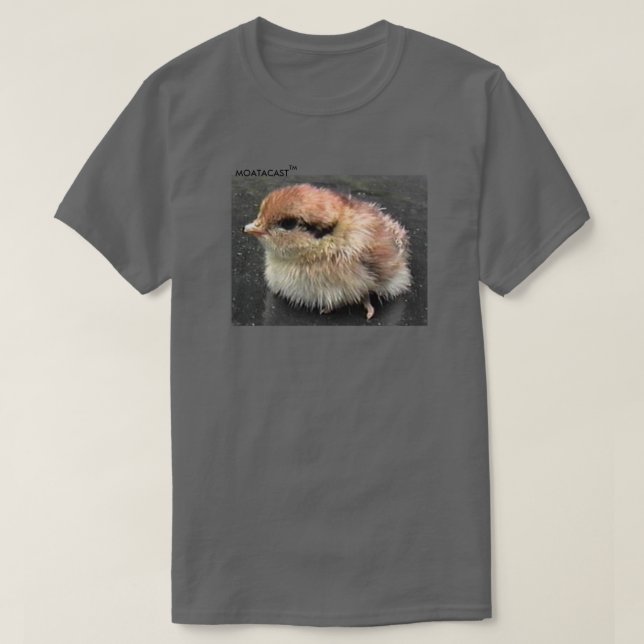 Le T-shirt des hommes de poussin de la grouse de (Design devant)