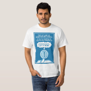 Le T-shirt des hommes de scrupule de Quantum