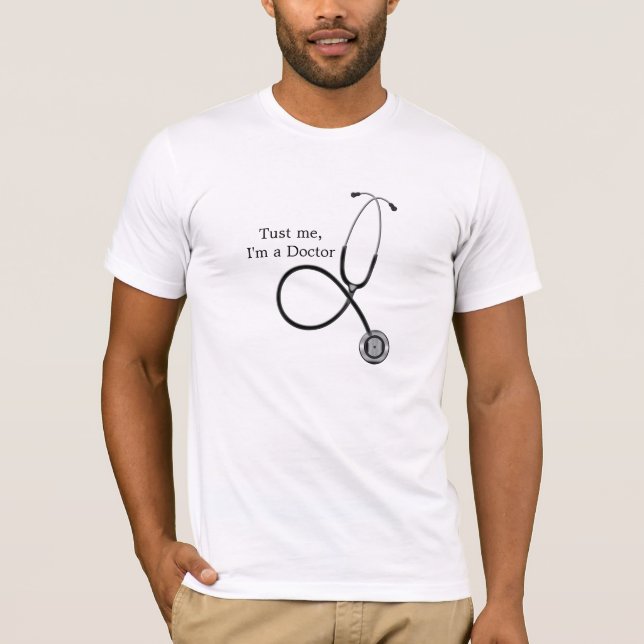 Le T-shirt des hommes de stéthoscope (Devant)