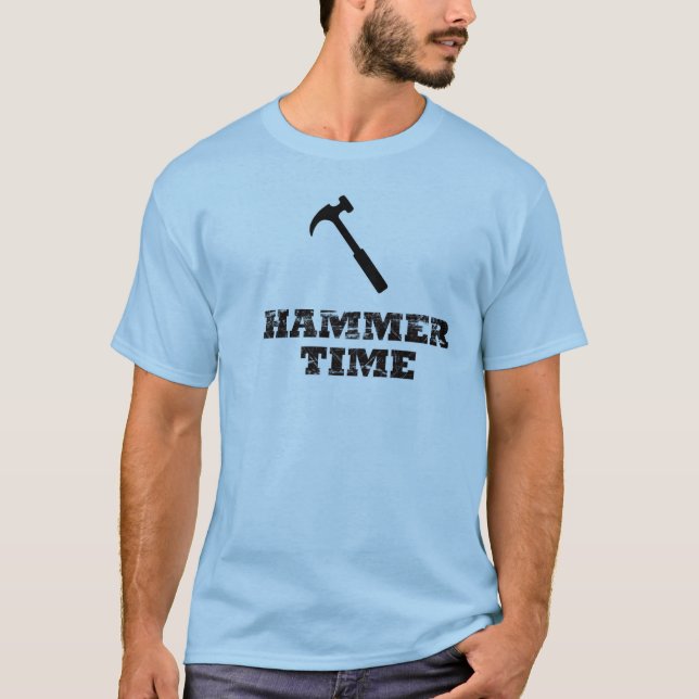 Le T-shirt des hommes de temps de marteau (Devant)