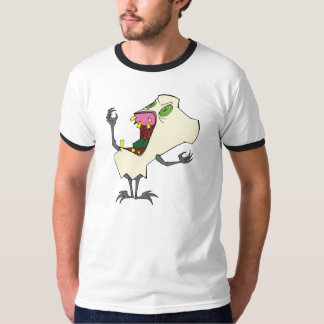 Le T-shirt des hommes de Tooth® de zombi