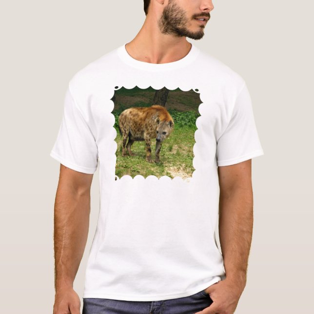 Le T-shirt des hommes de vagabondage d'hyène (Devant)