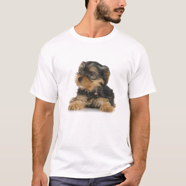 Le T-shirt des hommes de Yorkshire Terrier (Devant)