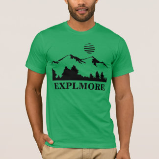 Le T-shirt des hommes d'EXPLMORE