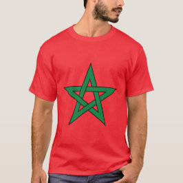 Le T-shirt des hommes du Maroc
