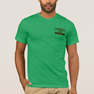 Le T-shirt des hommes gris de motif moderne frais