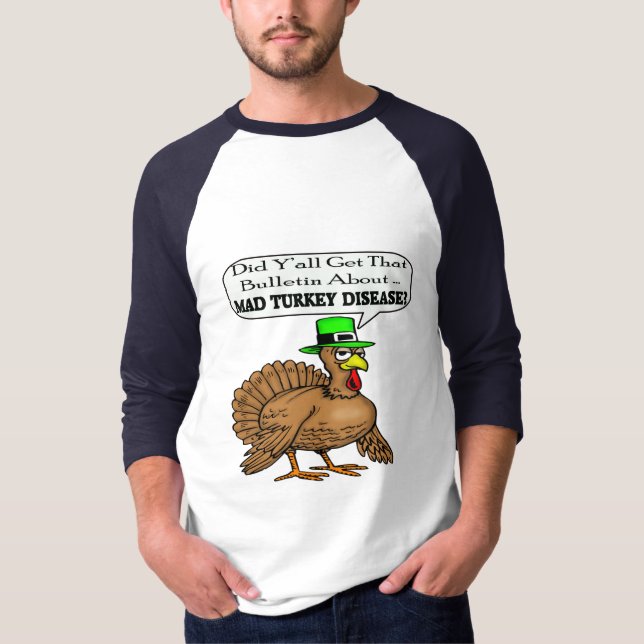 Le T-shirt des hommes - la maladie folle de la (Devant)