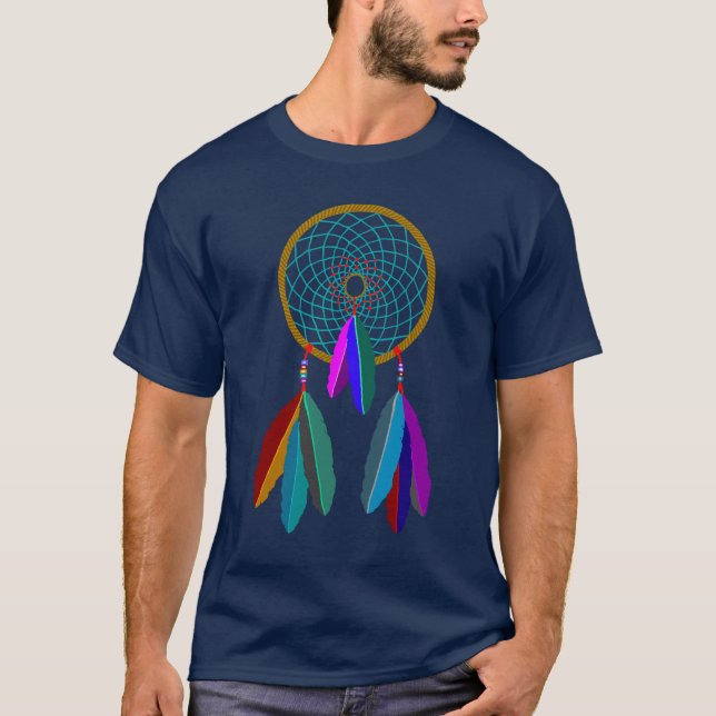 Le T-shirt des hommes rêveurs de receveur (Devant)