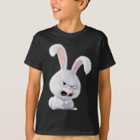 Le T-shirt Design de lapin de snowball