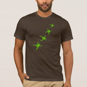 Le T-shirt d'hommes de grenouilles
