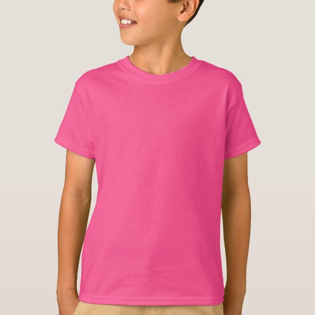 Le T-shirt do-it-yourself des enfants ajoutent (Devant)