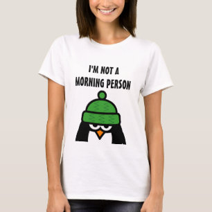 Le T-shirt drôle   de pingouin je ne suis pas une
