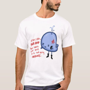 Le T-shirt drôle d'hommes blancs de baleine