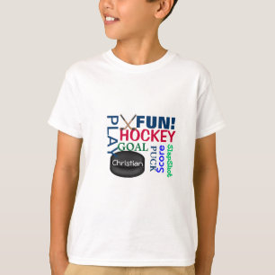 Le T-shirt du CADEAU de l'AMANT d'hockey a exprim