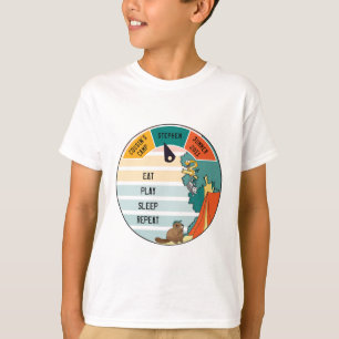 Le T-shirt du camp d'été pour enfants personnalise