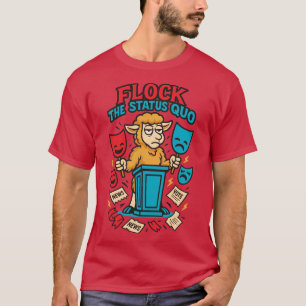 Le T-shirt du mouton politique Status Quo