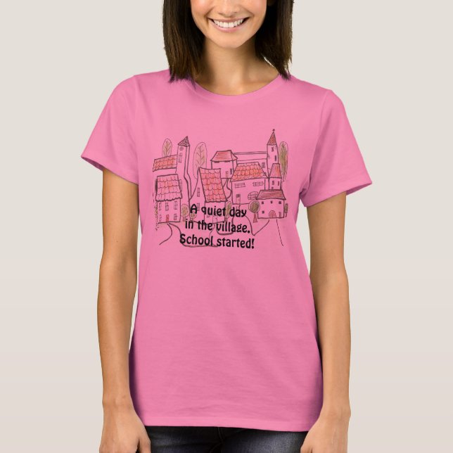 Le T-shirt du professeur de De nouveau-school (Devant)