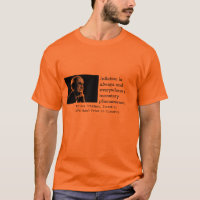 Le T-shirt éducatif Milton Friedman sur l'économie