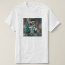 "Le t-shirt élégant Babar Azam - Célébrer le Pakis