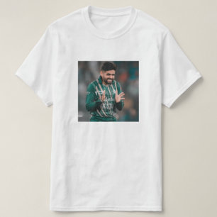 "Le t-shirt élégant Babar Azam - Célébrer le Pakis