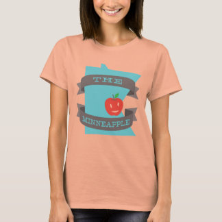 Le T-shirt féminin de l'État du Minneapple