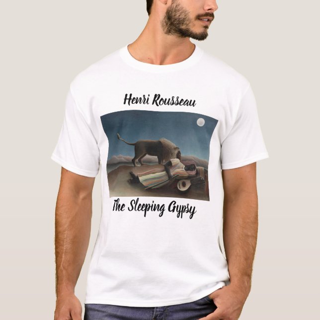 Le T-shirt gitan endormi d'Henri Rousseau (Devant)