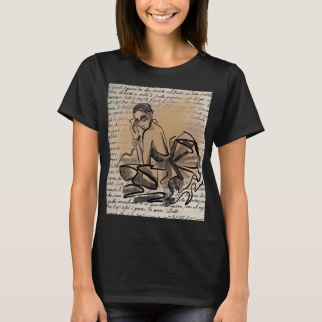 Le T-shirt Glitterati (Devant)