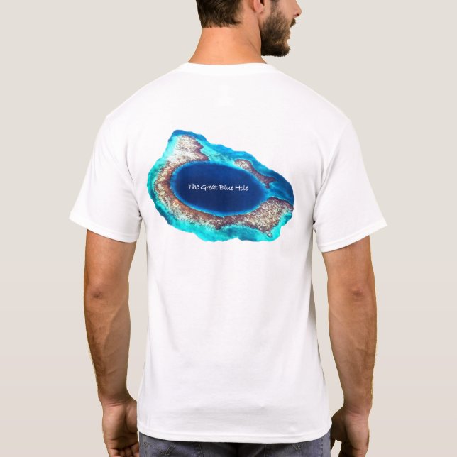 Le T-shirt Great Blue Hole (Dos)