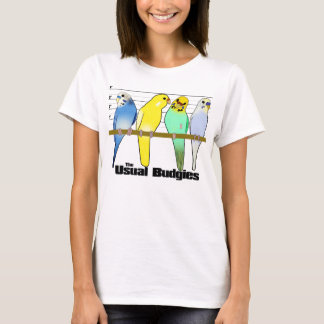 Le T-shirt habituel de perruches