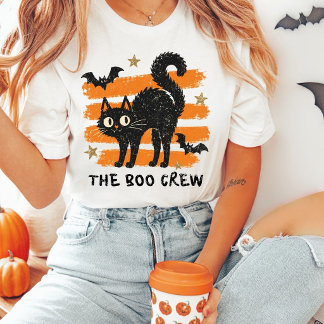 Le T-Shirt Halloween chat noir de The Boo Crew