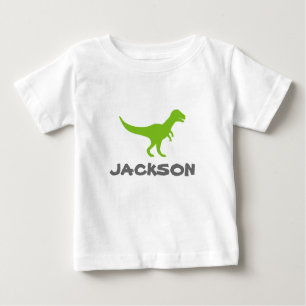 Le T-shirt infantile de dinosaure de Trex avec la