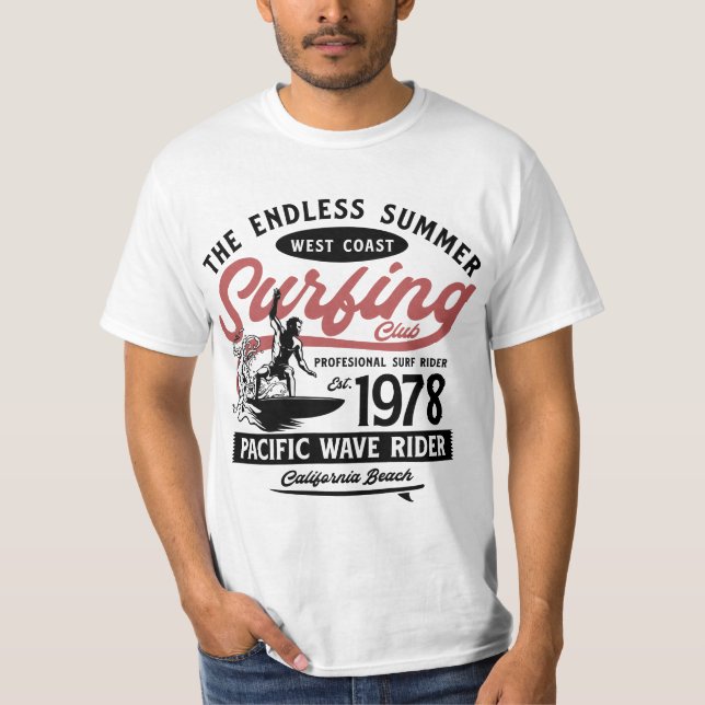 Le T-Shirt Infini Summer West Coast Surfing Mens (Devant)