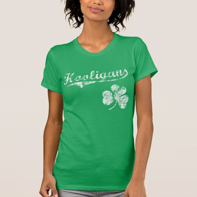 Le T-shirt irlandais du voyou (Devant)