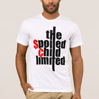 Le T-shirt limité corrompu de logo d'enfant