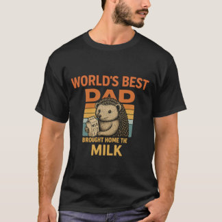 Le T-shirt meilleur papa de Funny World - Joli Hér