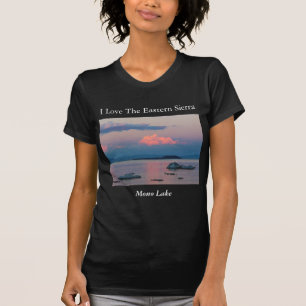 Le T-shirt Nature-Orienté des femmes mono de lac